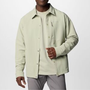 Columbia Men's Mesa Shirt Jacket in Safari light green size Small